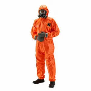 MICROCHEM 68-4000CFR Flame Resistant Multi-Hazard Chemical+ Body Protection, Polyolefin, 4Xl | CT3CZG 784RL1