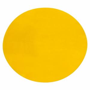 MIGHTY LINE DOT10Y Bodenmarkierungsband, Kreis, einfarbig, gelb, ohne Legende, 9 1/2 x 10 Zoll, 50-Mil-Band | CT3EZE 783G89