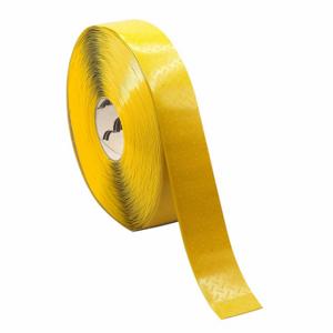 MIGHTY LINE MT201 Floor Marking Tape, Solid, Yellow, 2 Inch x 100 ft, 50 mil Tape Thick, Mighty Line | CT3EZM 783G86