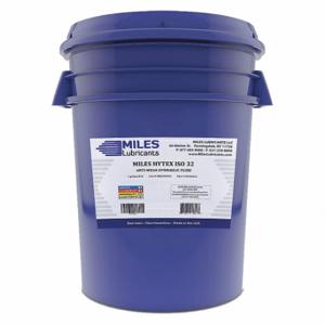 MILES LUBRICANTS M001000503 Hydrauliköl, mineralisch, 5 Gallonen, Eimer, Iso-Viskositätsklasse 32, Sae-Klasse 10W, Aw | CT3FRE 49CL18