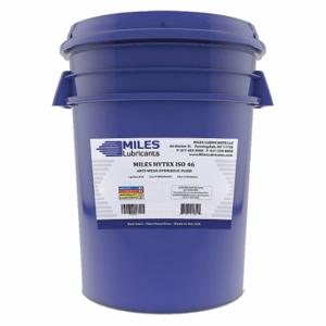 MILES LUBRICANTS M001000603 Hydrauliköl, mineralisch, 5 Gallonen, Eimer, Iso-Viskositätsklasse 46, Sae-Klasse 20W, Aw | CT3FRG 49CL20