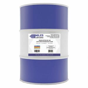 MILES LUBRICANTS M001000801 Hydraulic Oil, Mineral, 55 Gal, Drum, Iso Viscosity Grade 100, Sae Grade 30W, Aw | CT3FRL 49CL25