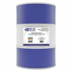 MILES LUBRICANTS M0010020093 Hydraulic Oil, Mineral, 55 Gal, Drum, Iso Viscosity Grade 68, Sae Grade 20W, Ro | CT3FRP 49CL31