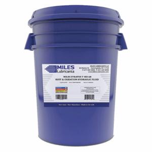 MILES LUBRICANTS M0010020095 Hydraulic Oil, Mineral, 5 Gal, Pail, Iso Viscosity Grade 68, Sae Grade 20W, Ro | CT3FRK 49CL30