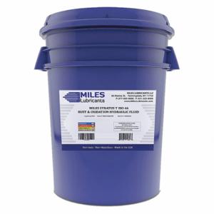 MILES LUBRICANTS M0010020099 Hydraulic Oil, Mineral, 5 Gal, Pail, Iso Viscosity Grade 46, Sae Grade 20W, Ro | CT3FRH 49CL28