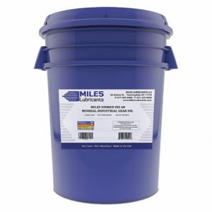 MILES LUBRICANTS M00600103 Gear Oil, Mineral, 5 Gal, Pail | CT3FJT 49CL34