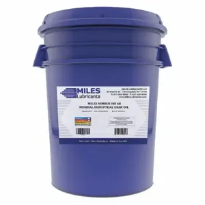 MILES LUBRICANTS M00600103 Gear Oil, Mineral, 5 Gal, Pail | CT3FJT 49CL34