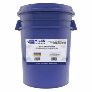 MILES LUBRICANTS M00600203 Gear Oil, Mineral, Sae Grade 85W, 5 Gal, Pail | CT3FJX 49CL36