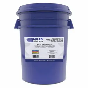 MILES LUBRICANTS M00600303 Gear Oil, Mineral, Sae Grade 90W, 5 Gal, Pail | CT3FKB 49CL38