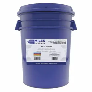 MILES LUBRICANTS M00600703 Gear Oil, Mineral, 5 Gal, Pail | CT3FJR 49CL48