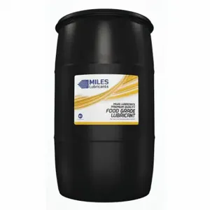 MILES LUBRICANTS MSF1543001 Compressor Oil, 55 Gal, Drum, 20 Sae Grade, 68 Iso Viscosity Grade, Food Grade | CT3FGK 49CM66