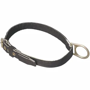 MILLER BY HONEYWELL 123N/XXLBK Body Belt, 1 D-Rings, Back, Stainless Steel, Nylon, 2XL Body Belt Size | CH9RUR 31EZ91