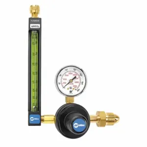 MILLER BY HONEYWELL 22-80-580 Flowmeter Regulator, 580 Inlet, 5/8 18 F RH Outlet, Flowmeter Regulator | CT3GKT 48VF81