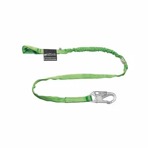 MILLER BY HONEYWELL 233TWLS-Z7/6FTGN Shock-Absorbing Lanyard, 310 lbs. Capacity, Tubular Webbing, 6 ft. Length | CJ3HXW 19Z938