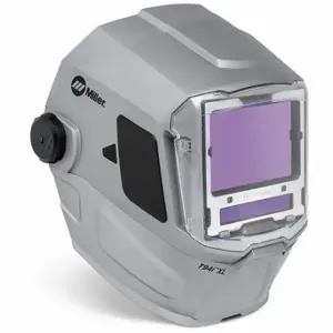 MILLER BY HONEYWELL 287768 Welding Helmet, Auto-Darkening, 4 Arc Sensors, Silver, W8 to W14, 3.61 Inch, Digital | CV4JEW 799Z89