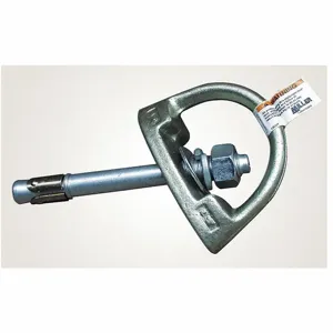 MILLER BY HONEYWELL 417/ D-Bolt Anchor, 400 lbs. Capacity, Swivel D-Ring, Vertical, Steel | CH9ZEE 41NG32