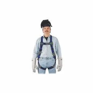 MILLER BY HONEYWELL 650K/S/MBL Arc Flash Rated Full Body Harness, Back, Steel, Back | CH9PPH 19X285