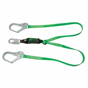 MILLER BY HONEYWELL 8798PCR/6FTGN Liquid Repellant Shock Absorbing Lanyard, 310 lbs. Capacity, 6 ft. Max. Length | CJ2TFU 20ZP34