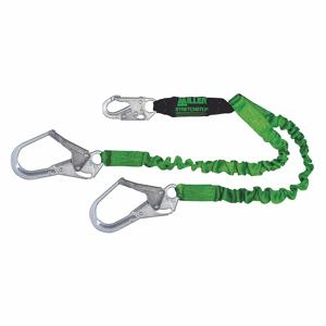 MILLER BY HONEYWELL 8798RSS-Z7/4FTGN Shock-Absorbing Lanyard, 310 lbs. Capacity, 4 ft. Length, Polyester Web Loop | CJ3HXQ 20A235