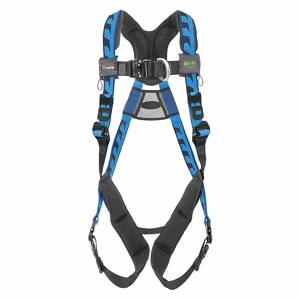 MILLER BY HONEYWELL AAF-QCUB Full Body Harness, Climbing, Back/Chest, Aluminum, Leg/Shoulder, 400 lbs. Capacity | CJ2GHF 38TD05