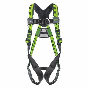 MILLER BY HONEYWELL AAF-TBSMG Full Body Harness, Climbing, Back/Chest, Aluminum, Leg/Shoulder, 400 lbs. Capacity | CJ2GJT 38TC96