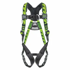 MILLER BY HONEYWELL AAF-TB23XG Full Body Harness, Climbing, Back/Chest, Aluminum, Leg/Shoulder, 400 lbs. Capacity | CJ2GGH 38TD36