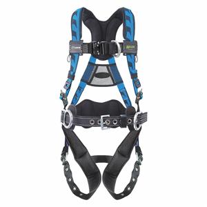 MILLER BY HONEYWELL AAF-TBBDPUB Full Body Harness, Climbing/Positioning, Back/Chest/Hips, With Belt, Aluminum | CJ2GKB 38TD58