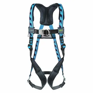 MILLER BY HONEYWELL ACF-QCD23XB Full Body Harness, Climbing/Positioning, Back/Chest/Hips, Steel, Leg/Shoulder | CJ2GMF 38TD42