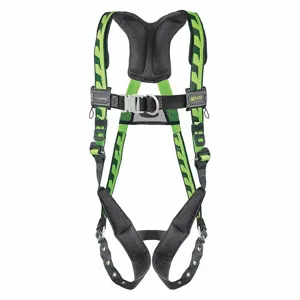 MILLER BY HONEYWELL ACF-TB23XG Full Body Harness, Climbing, Back/Chest, Steel, Leg/Shoulder, 400 lbs. Capacity | CJ2GLZ 38TC95