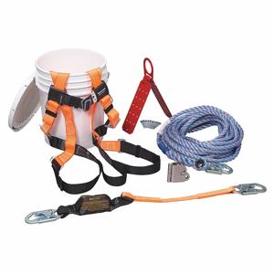MILLER BY HONEYWELL BRFK75/75FT Fall Protection Kit, With Mating Buckle Legs, Universal | CJ2DLW 19X758