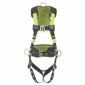 MILLER BY HONEYWELL H5CC222021 Vest Harness, Back/Side | CJ2UVL 60ML46