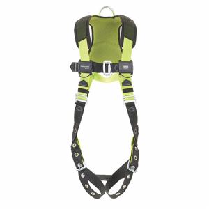 MILLER BY HONEYWELL H5IC221023 Vest Harness, Chest/Side, Steel, Back/Shoulder, Quick-Connect | CJ2UXZ 60ML75