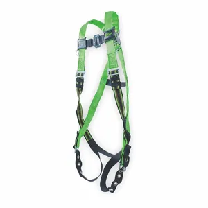 MILLER BY HONEYWELL P950-4/XXLGN Full Body Harness, Back, Steel, Back/Shoulder, 400 lbs. Capacity | CJ2GHG 19Y216