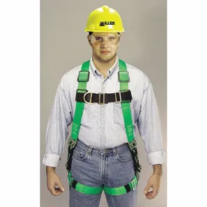 MILLER BY HONEYWELL P950FD-58/XXLGN Full Body Harness, Climbing/Positioning, Chest/Hips, Shoulder, Steel, Mating | CJ2GLT 19Y365