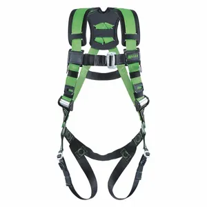 MILLER BY HONEYWELL R10CN-MB/S/MGN Full Body Harness, Back, Steel, Back/Shoulder, 400 lbs. Capacity | CJ2GJW 19Y484