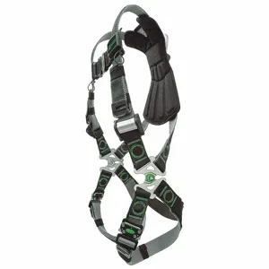 MILLER BY HONEYWELL RDT-QC/XXL/XXXLBK Full Body Harness, Back, Steel, Back/Shoulder, 400 lbs. Capacity | CJ2GHZ 5GUL7