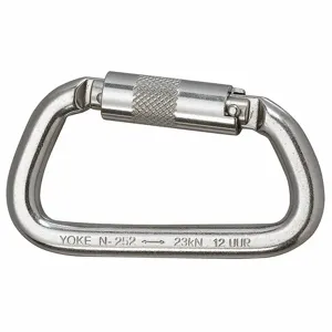 MILLER BY HONEYWELL SSRLC Carabiner, 3/4 Inch Gate Opening, 4 1/2 Inch Width | CH9UMX 49XM51