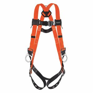 MILLER BY HONEYWELL T4507/UAK Full Body Harness, Positioning, Back/Hips, Steel, 400 lbs. Capacity | CJ2GHE 49XM21