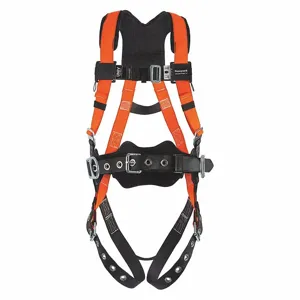 MILLER BY HONEYWELL T4577/S/MAK Full Body Harness, Positioning, Back/Hips, With Belt, Steel, Back/Shoulder, Mating | CJ2GFR 49XM23