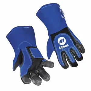 MILLER ELECTRIC 269615 MIG/Stick Welding Gloves, 1 Pair | CT3GHZ 56LL57