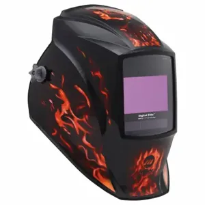 MILLER ELECTRIC 289762 Welding Helmet, Auto-Darkening, 4 Arc Sensors, Black, Inferno, W3/W5 to W8/W8 to W13 | CT3GJM 794C82