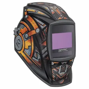 MILLER ELECTRIC 289844 Welding Helmet, Auto-Darkening, 4 Arc Sensors, Black, Gear Box, 9.22 sq Inch, Digital | CT3GJL 794C86