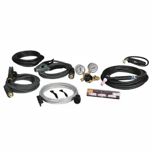 MILLER ELECTRIC 301311 TIG/Stick Contractors Kit, Air-Cooled, A-150, 25 ft, Rubber, 1-Piece, 17 | CT3GCX 48VF56