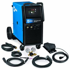 MILLER ELECTRIC 907596 TIG Welder, Syncrowave 210, AC/DC, Stick/TIG Pack w/Foot Control, 150 A/210 A | CT3GHH 55XC47