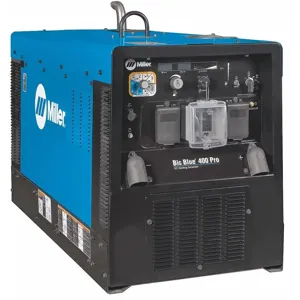 MILLER ELECTRIC 907732 Engine Driven Welder, 12, 000W, Kubota, Diesel | CD3LQF 408M97