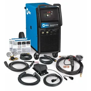 MILLER ELECTRIC 951684 Multiprocess Welder, Input Voltage 110/115/120/208/220/230/240 VAC, AC/DC | CD2MLP 54TT23