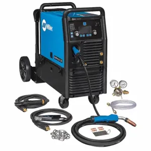 MILLER ELECTRIC 951846 Multiprocess Welder, Multimatic 235, Dc, Mig/Stick Pack W/Running Gear | CT3GEH 60JH63