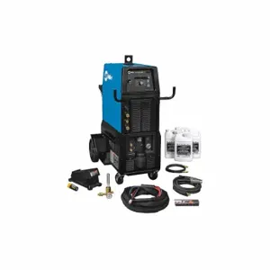 MILLER ELECTRIC 951872 TIG Welder, Syncrowave 300, AC/DC, TIG Pack w/Wireless Foot Control & Water Cooler | CT3GHL 55XC14