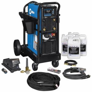 MILLER ELECTRIC 951936 TIG Welder, Dynasty 210, AC/DC, TIG Pack w/Wireless Foot Control & Water Cooler | CT3GGY 796U01