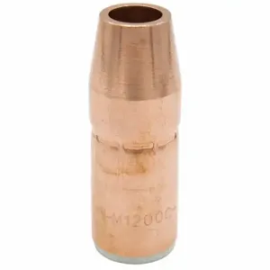 MILLER ELECTRIC N-M1200C Nozzle, AccuLock MDX, 1/2 Inch Size, Conical, Flush, Copper | CT3GEV 494D72